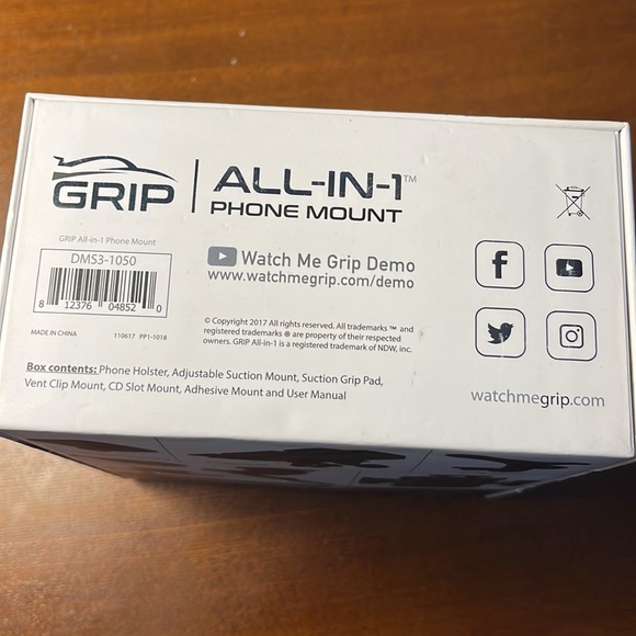 Grip All in 1 phone mount - Picture 3 of 5